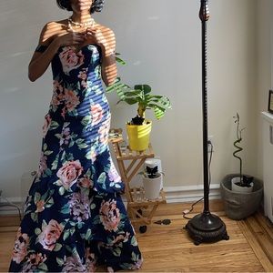 Stunning floral gown